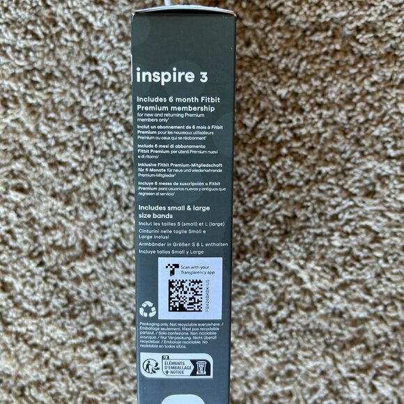 New! Fitbit Inspire 3 Health and Fitness Tracker - Picture 6 of 7